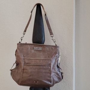 Vintage Tres Vero Taupe Shoulder Bag